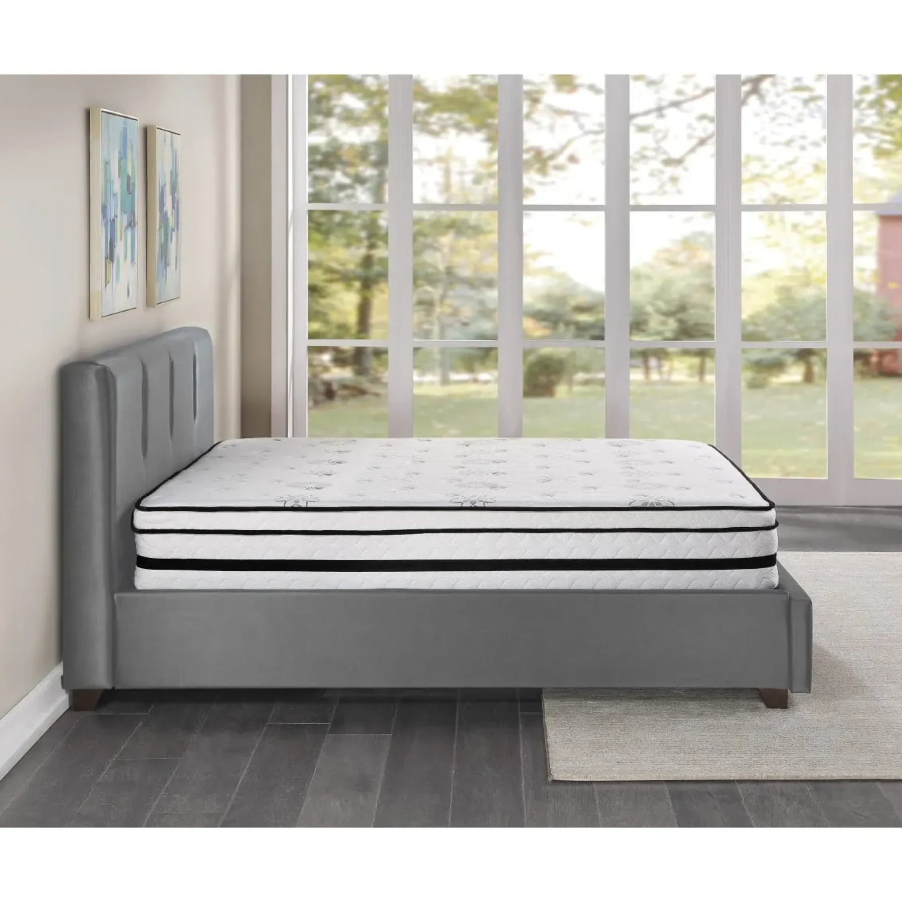 New American Furniture Galleries Vela 12" Queen Hybrid Mattress