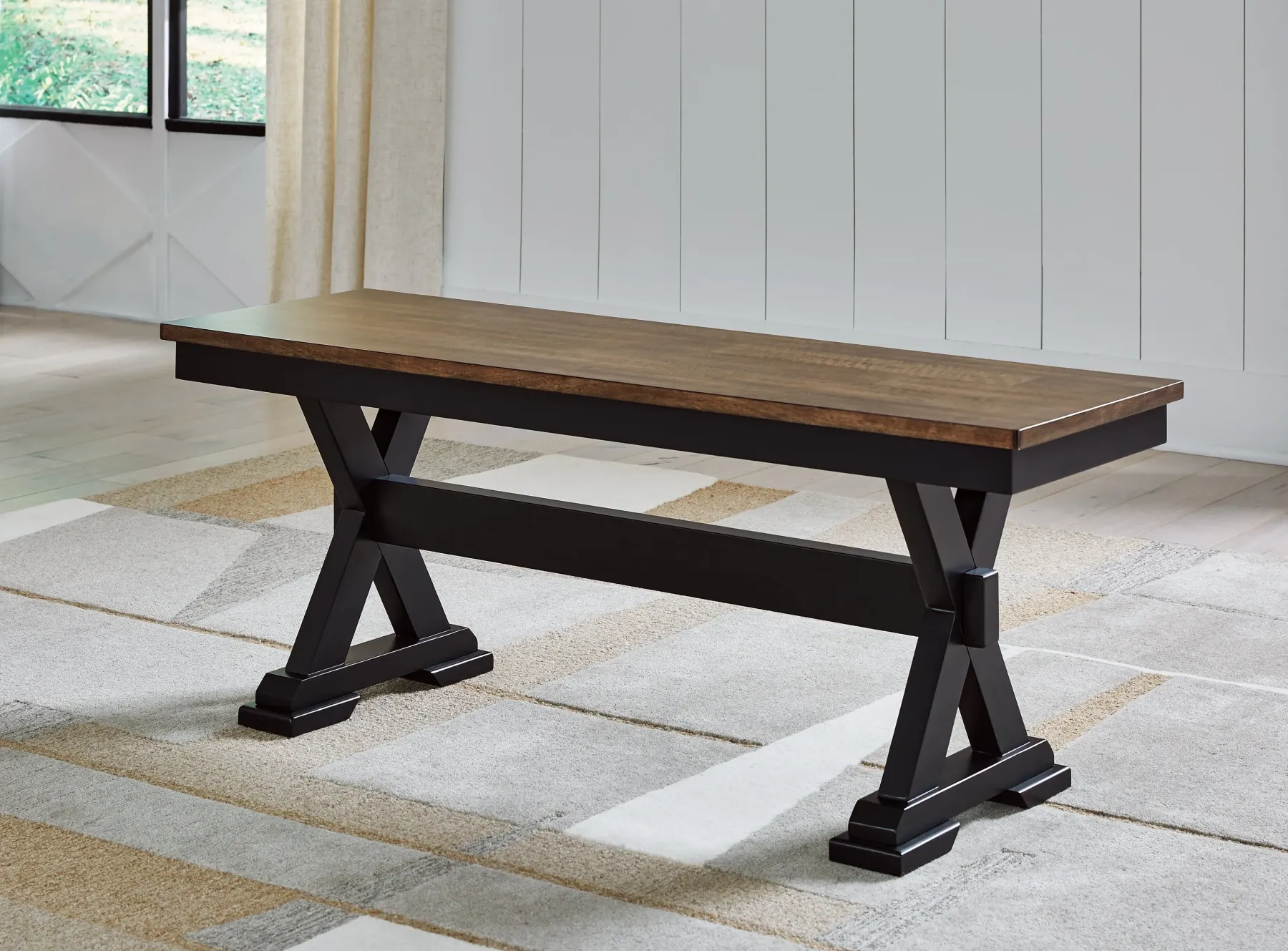 Outlet American Furniture Galleries Wildenauer Large Dining Room Bench
