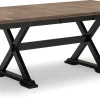 Sale American Furniture Galleries Wildenauer Rectangular Dining Room Extension Table
