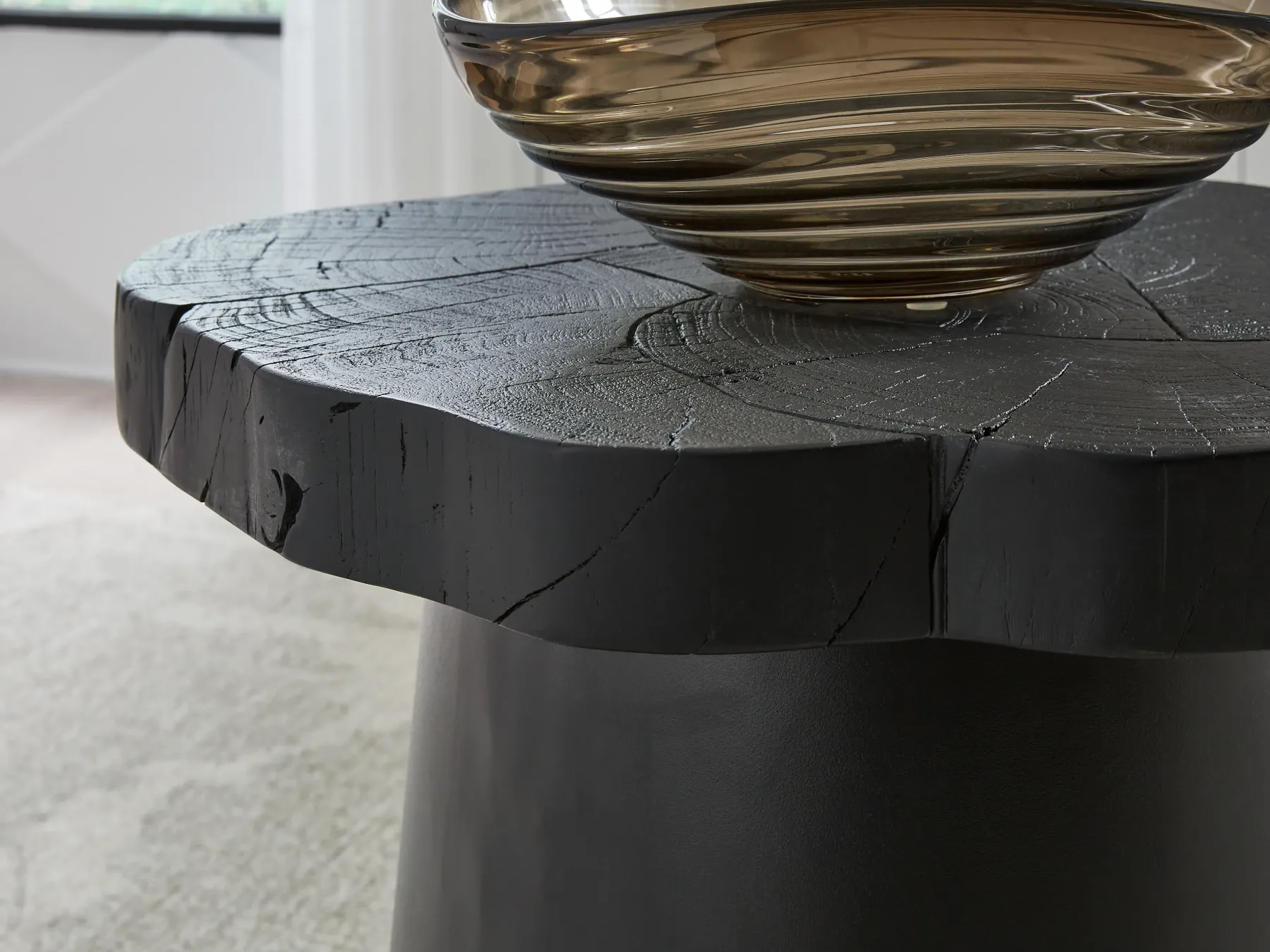 New American Furniture Galleries Wimbell Round End Table