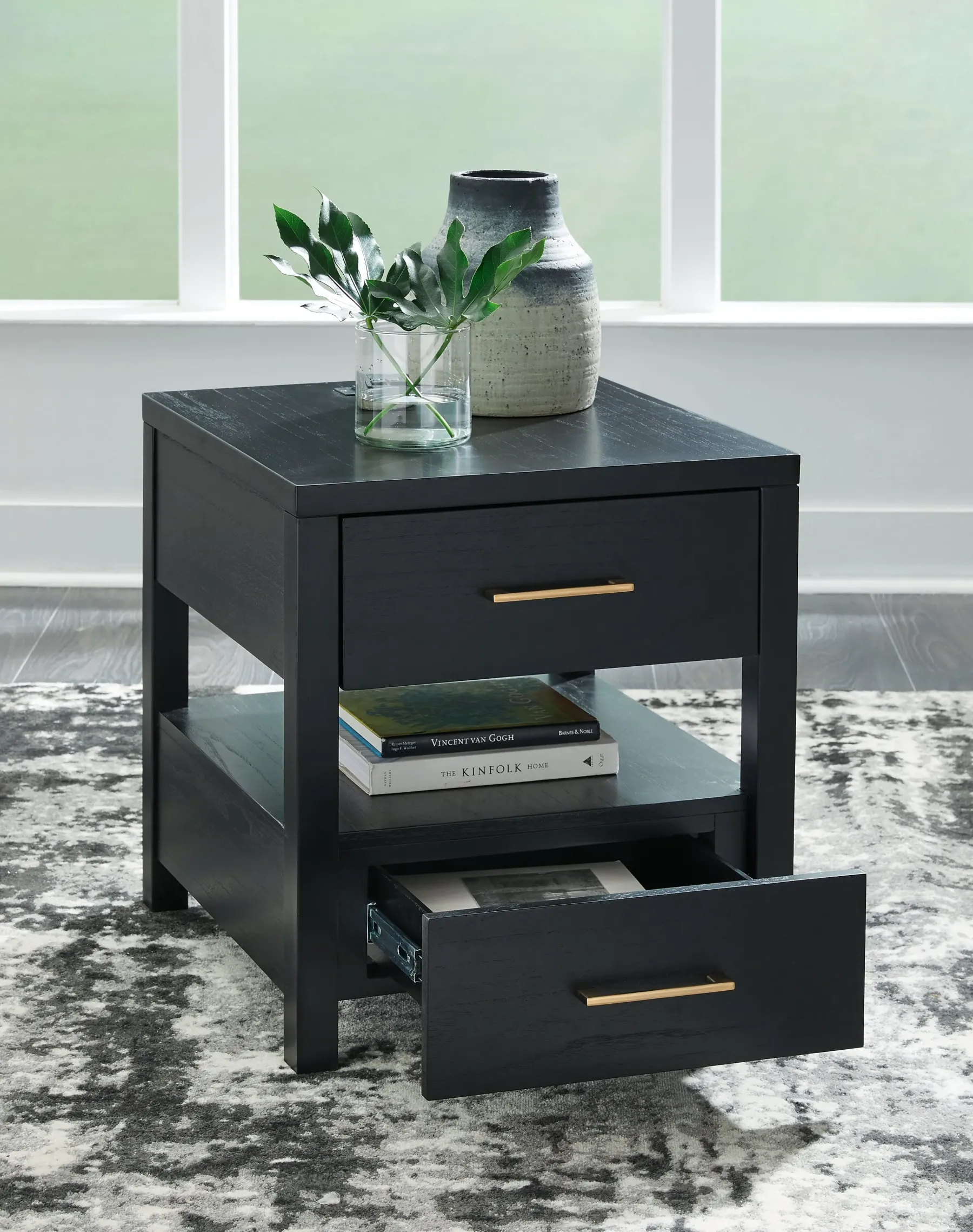 Online American Furniture Galleries Winbardi Rectangular End Table