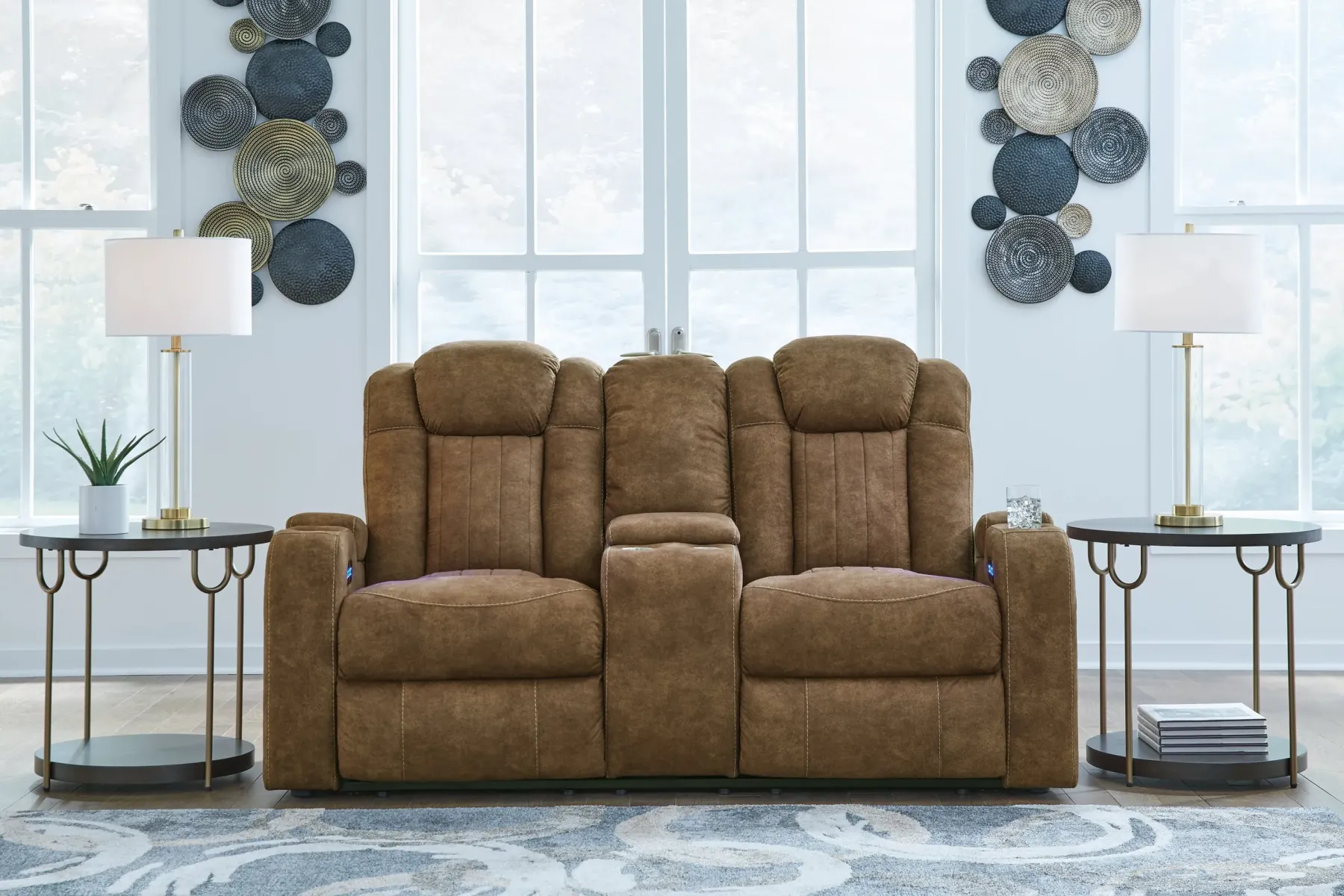 Sale American Furniture Galleries Wolfridge Loveseat