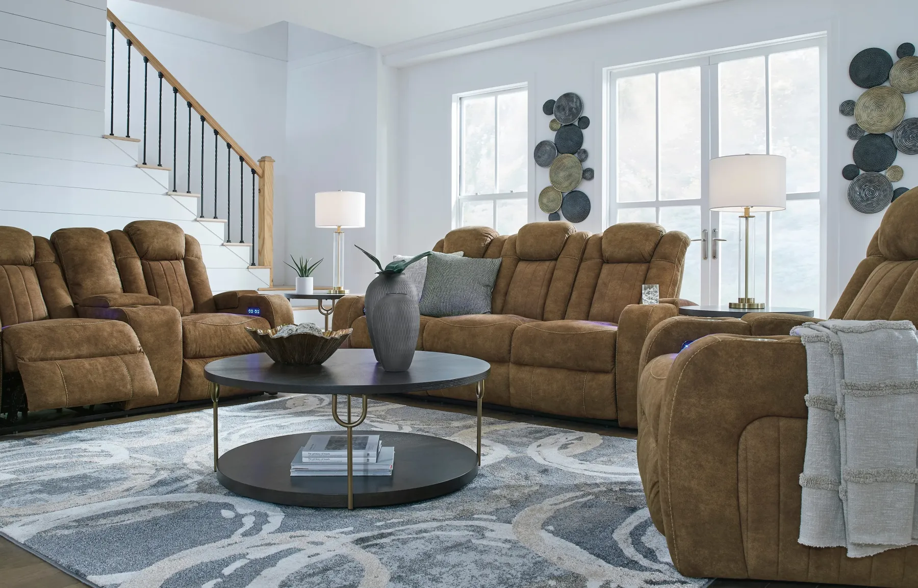 Sale American Furniture Galleries Wolfridge Loveseat