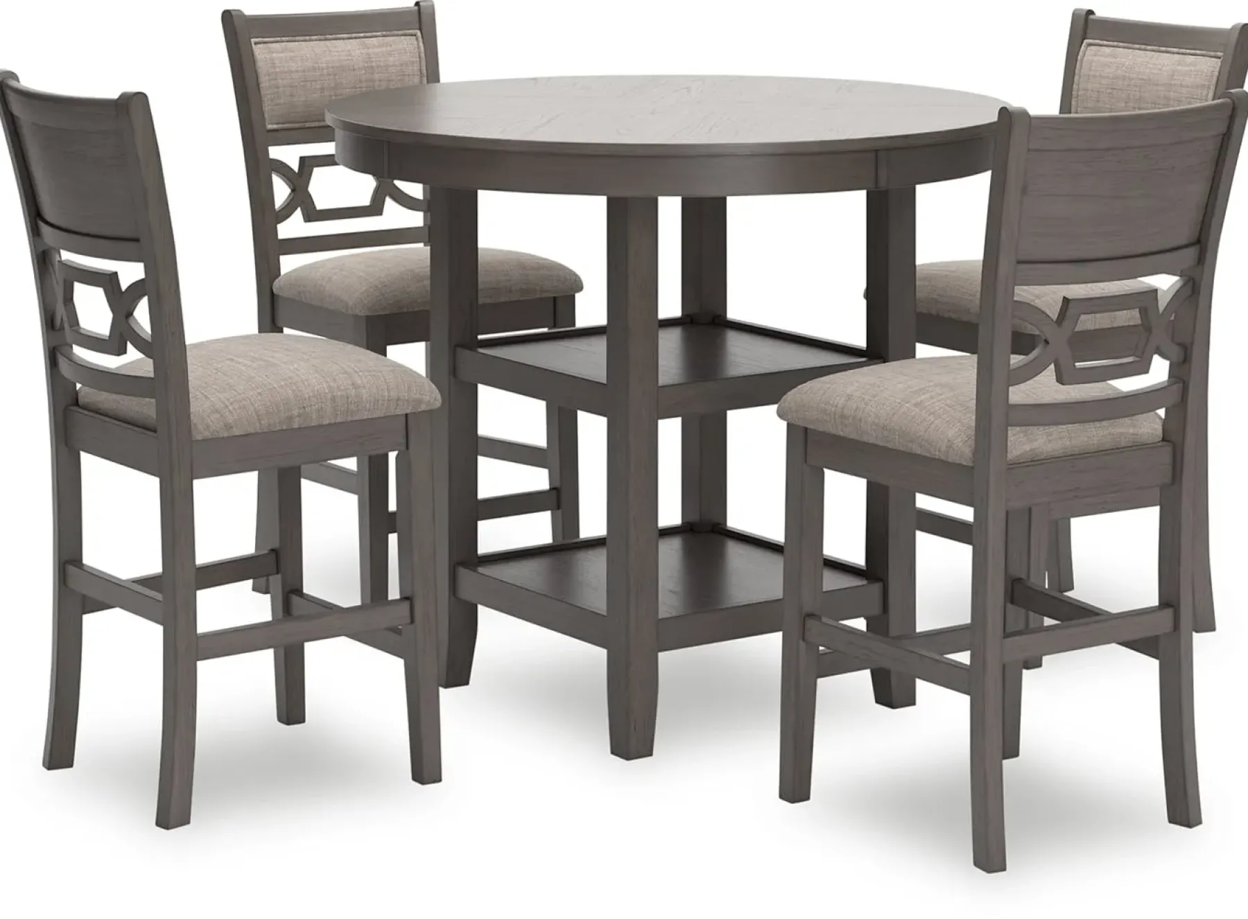 Sale American Furniture Galleries Wrenning 5-Piece Counter Height Set