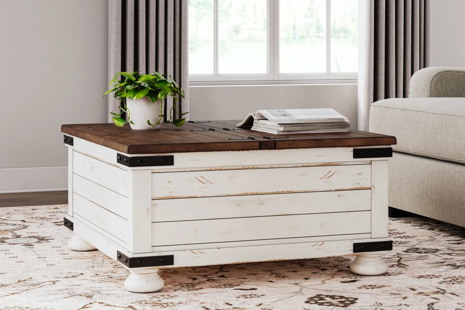 Fashion American Furniture Galleries Wystfield Coffee Table