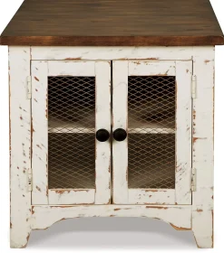 Discount American Furniture Galleries Wystfield Rectangular End Table