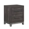 New American Furniture Galleries Zephyr 2-Drawer Nightstand